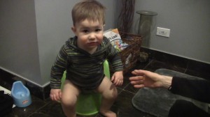 henry on the potty.Still001