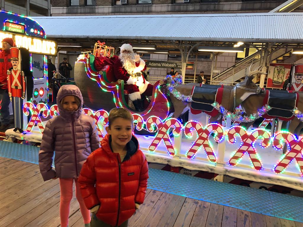 Santa Train and Gingerbread Houses